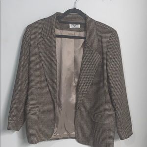 Women’s VINTAGE houndstooth blazer